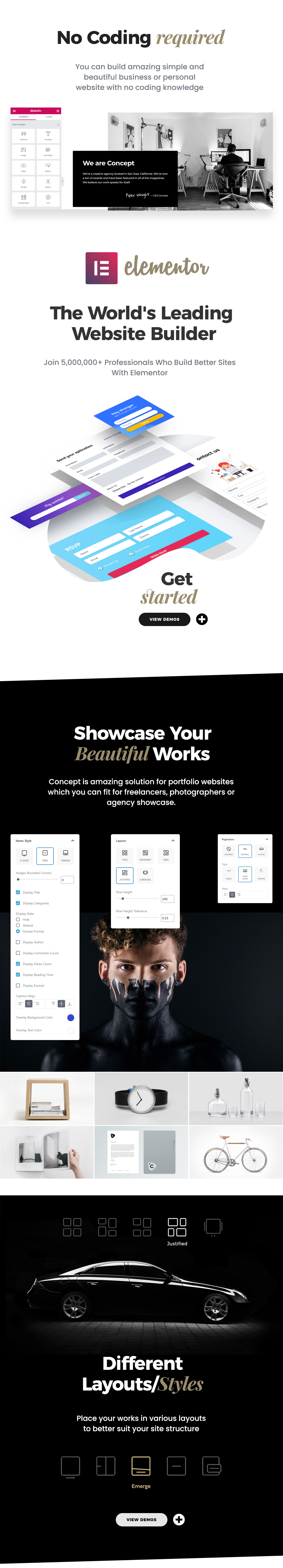 Concept - Creative and Business, Multipurpose WordPress Theme - 3