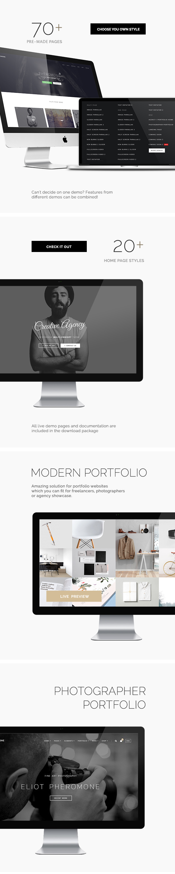 Pheromone - Responsive Multi-Concept Template