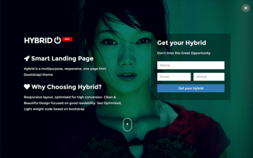 premium HTML/Bootstrap themes
